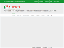 Tablet Screenshot of bauersmarketplace.com
